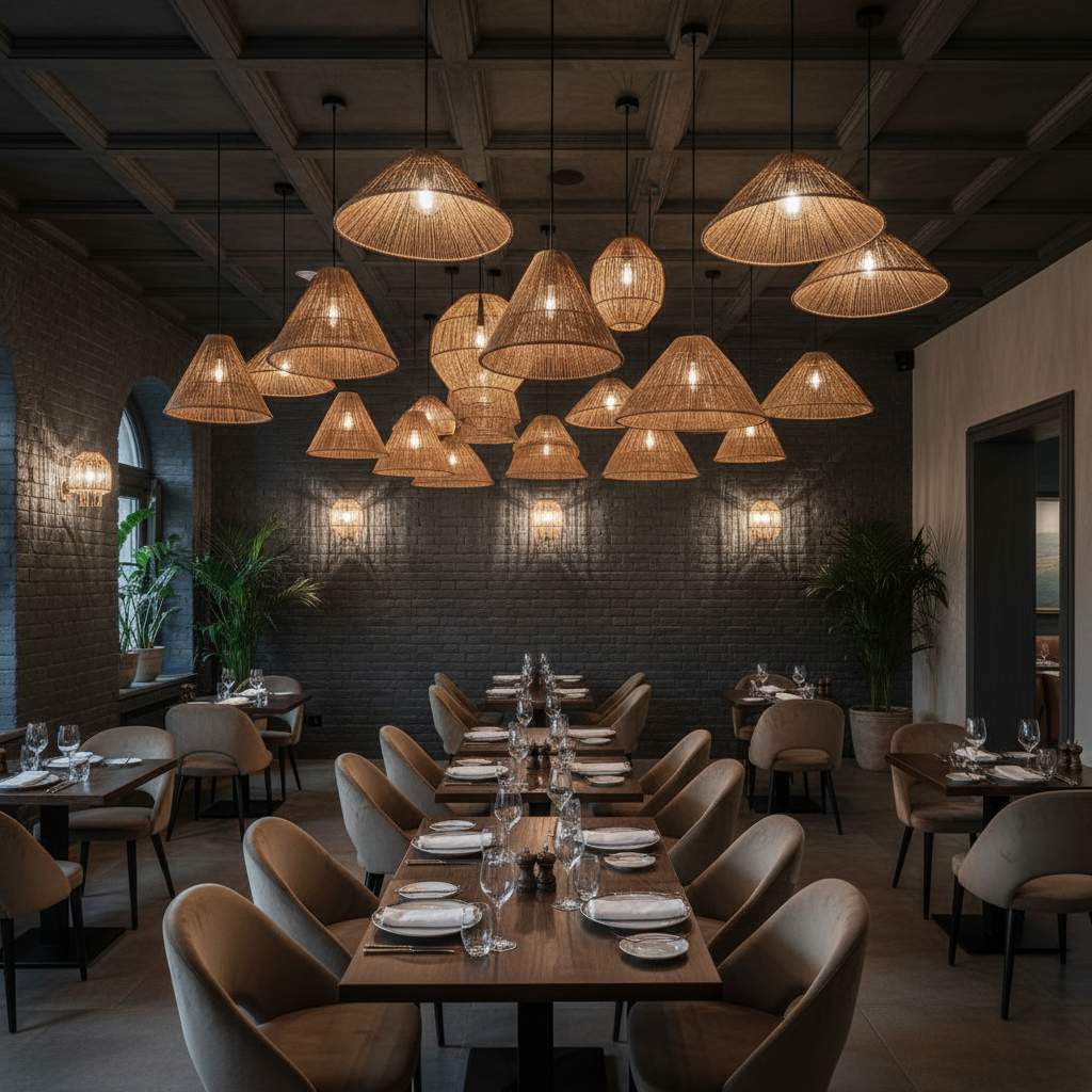 Restaurantes y Gastronomía — KÄLLA Lamps proyecto 7